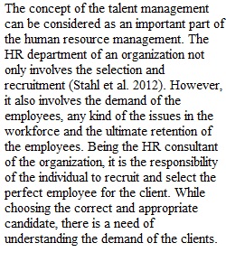 Talent Management